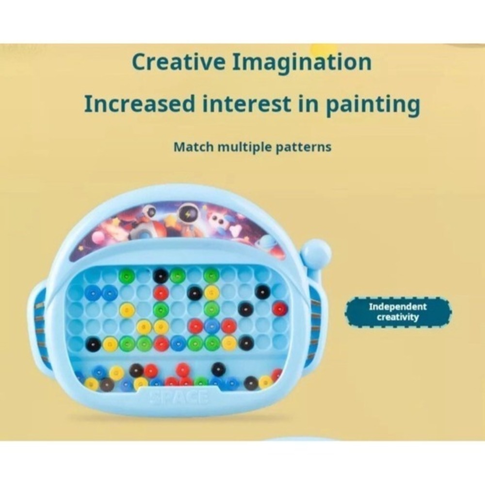 Kids Magnetic Doodle Board With Pen Ages 1-8 Toddler Child Learning New In Box - Picture 5 of 5